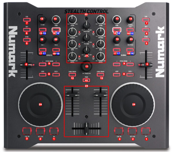Numark Stealth Control